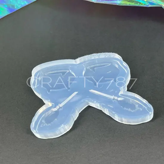 Witch Broom & Cauldron Studs Silicone Mold(A8) {5}