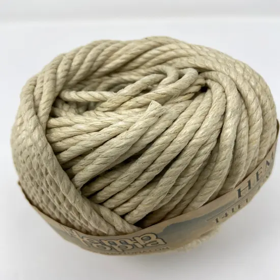 Hemptopia, 4mm Hemp Cord, All Natural, 141ft {2}
