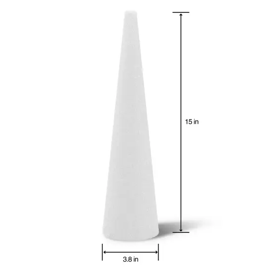 FloraCraft CraftFoM Cone-3.8"x15" {2}