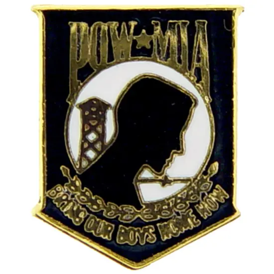 POW MIA Pin 1/2" {1}