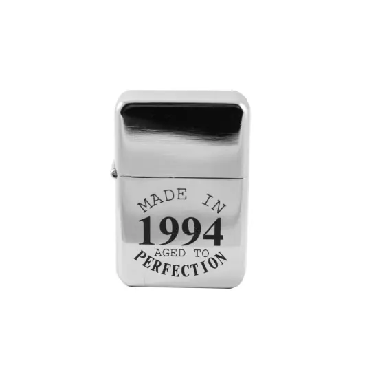 Lighter - Made in 1994 Aged to Perfection - High Polish Chrome {1}