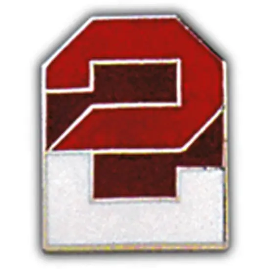 PINS- ARMY, 002ND (1") {1}
