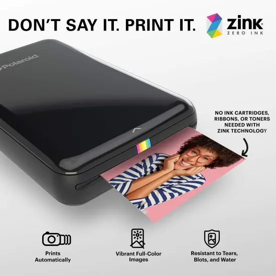 Zink Photo Paper 2x3, Printer Paper Compatible with Snap Touch, Zip & Mint Cameras {4}