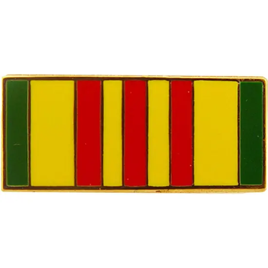 EagleEmblems P14755 PIN-Ribb,Viet,Service (MED) (.875'') {1}