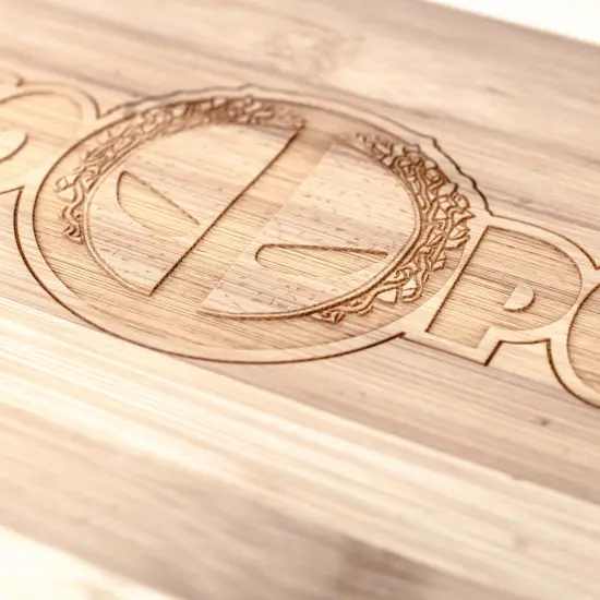 Tacopool - Cutting Board 14''x9.5''x.5'' Bamboo {3}