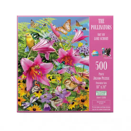 Sunsout The Pollinators 500 pc Jigsaw Puzzle 35208 {3}