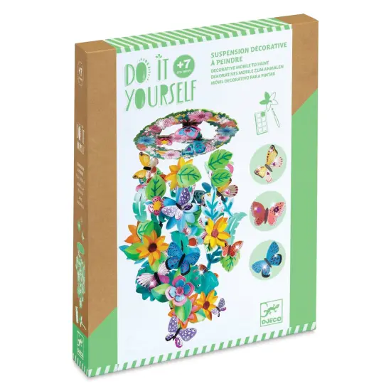 Djeco Do It Yourself Decorative Mobile Kit - Springtime {1}