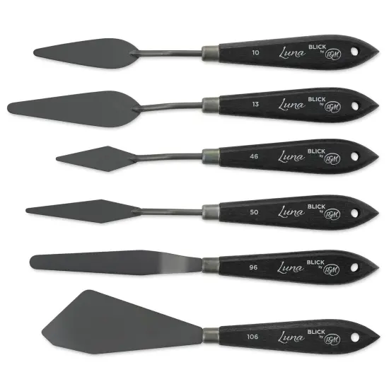 Blick Luna Palette Knife by RGM - Assorted, Set of 6 {1}