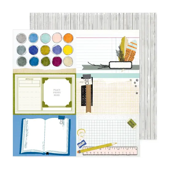 Vicki Boutin Discover + Create Double-Sided Cardstock 12X12" {2}