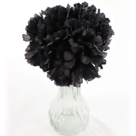 100-Pack: Black Carnation Picks, 5" Long, 3.5" Wide by Floral Home&reg;, Floral Home by Artificial Flowers {3}