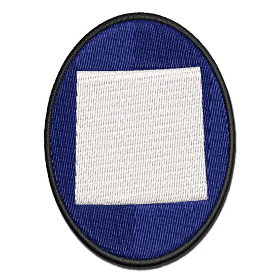 Wyoming State Silhouette Multi-Color Embroidered Iron-On or Hook & Loop Patch Applique {1}