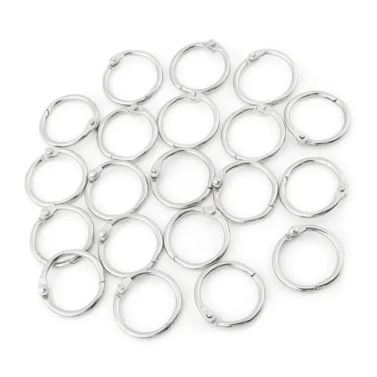 Metal Split Key Rings For Binding Documents & Scrapbooks {2}