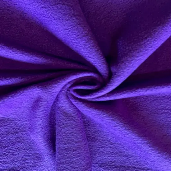 FabricLA | Fleece Fabric By The Yard | 36"X60" Inch Wide | Anti Pill Polar Fleece | Soft, Blanket, Throw, Poncho, Pillow Cover, PJ Pants, Booties, Eye Mask - Purple (1 Yard) {1}