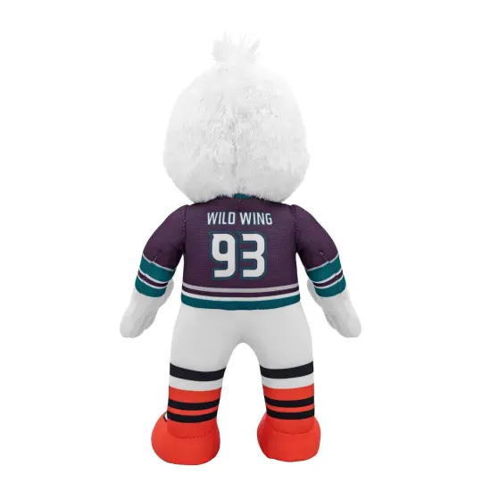 Bleacher Creatures Anaheim Ducks Wild Wing 10" Mascot Plush Figure (Retro) {5}