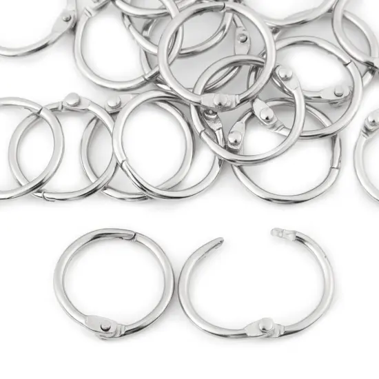 Metal Split Key Rings For Binding Documents & Scrapbooks {3}