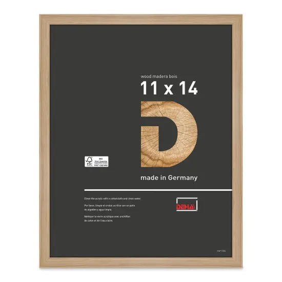 Deha Design Fontana Wood Frame - Natural Oak, 11" x 14" {1}