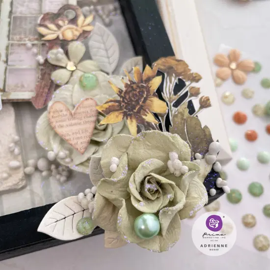 Prima Marketing Paper Flowers 10/Pkg-Floral Splendor, In The Moment {4}