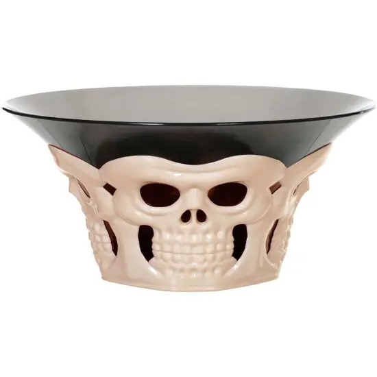 Small Skull Candy Bowl Decoration {1}