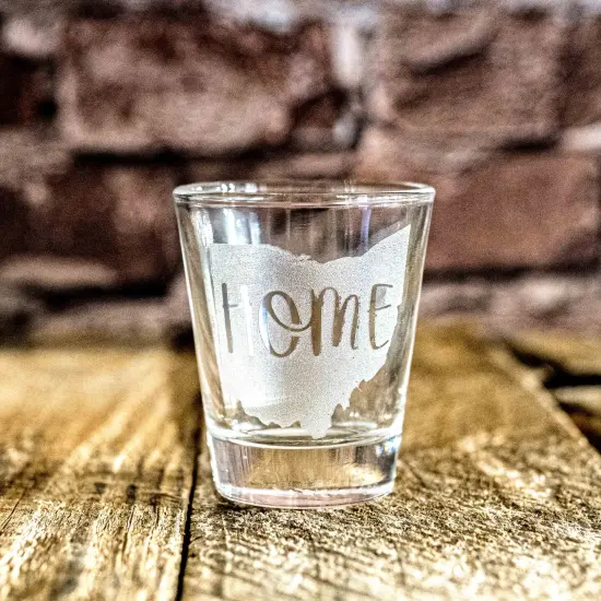 2oz State Home - Ohio Shot glass {3}