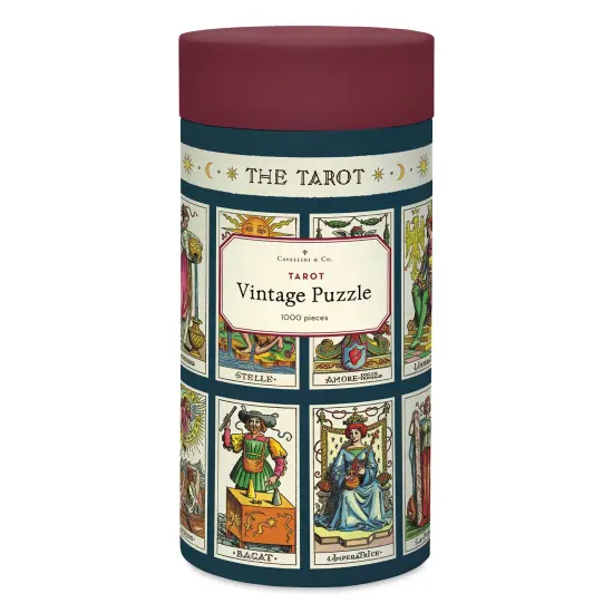 Cavallini Vintage Tarot 1,000 Piece Puzzle {1}