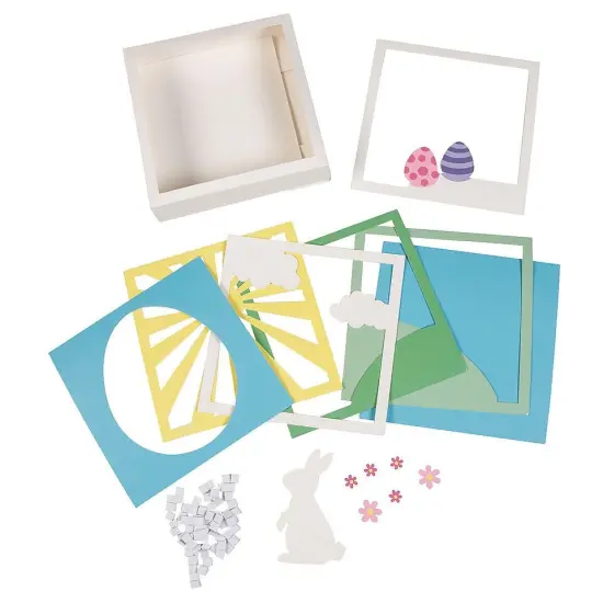 Easter Paper Layering Scene Craft Kit {2}