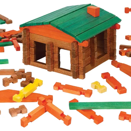 Dixon Deluxe Log Building Set {1}