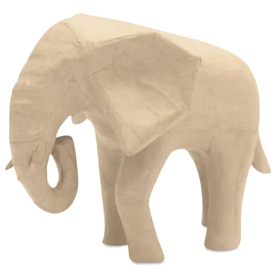 Decopatch Medium Paper Mache Animal - African Elephant {1}