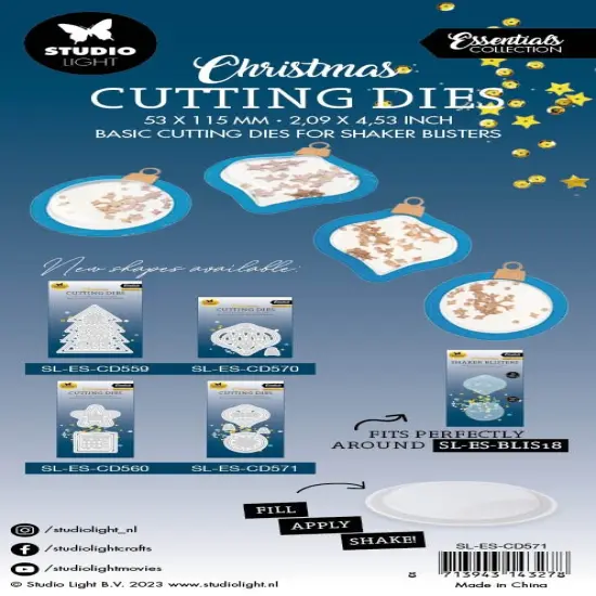 Studio Light Essentials Cutting Die-Nr. 571, Mini Balls {3}