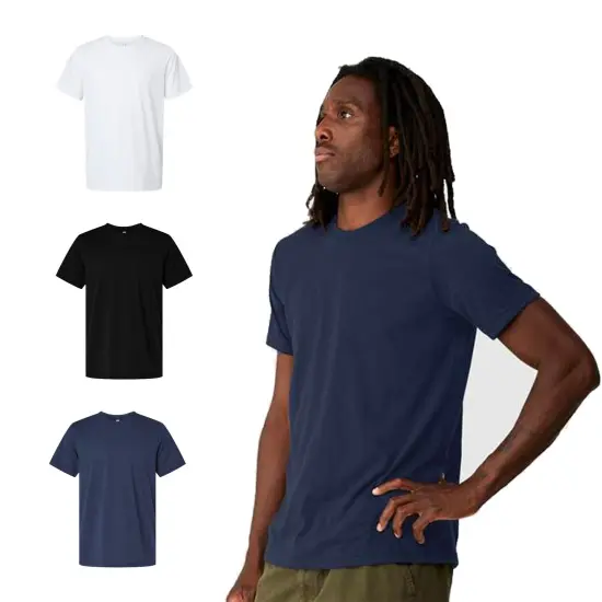 BELLA + CANVAS&reg; Heavyweight Crewneck Short Sleeve T-Shirt Black {2}