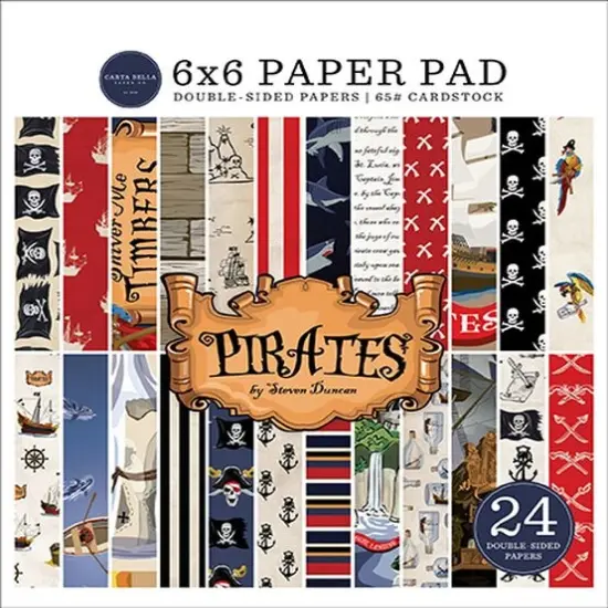Carta Bella Pirates 6x6 Paper Pad {1}