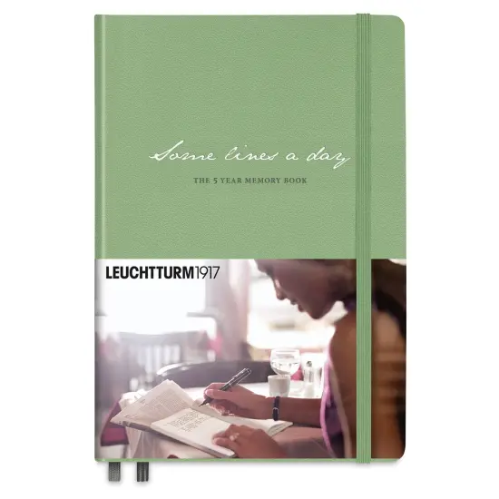 Leuchtturm1917 Some Lines a Day Notebook - Sage, 5-3/4" x 8-1/4" {1}