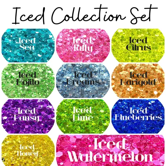 Glitter Iced Collection Set by Glitter Heart Co.&trade; {1}