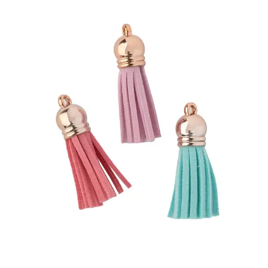 American Crafts Rainbow Avenue Tassels-6/Pkg {4}