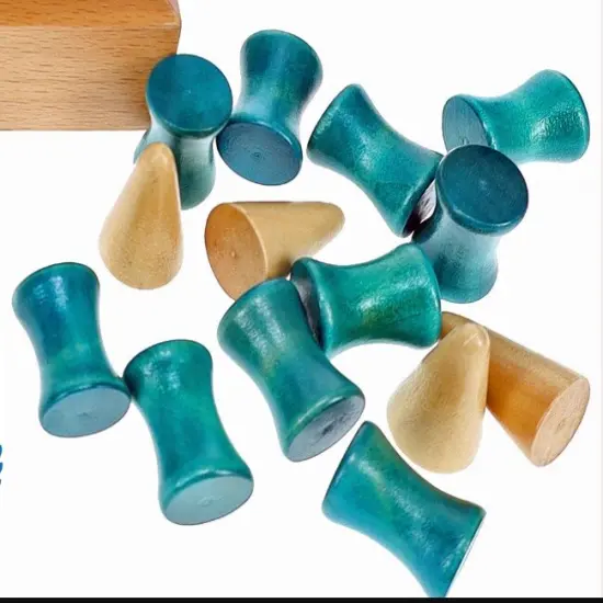 WE Games Replacement Wooden Game Pieces for King's Table, Tablut Viking Strategy Games {2}