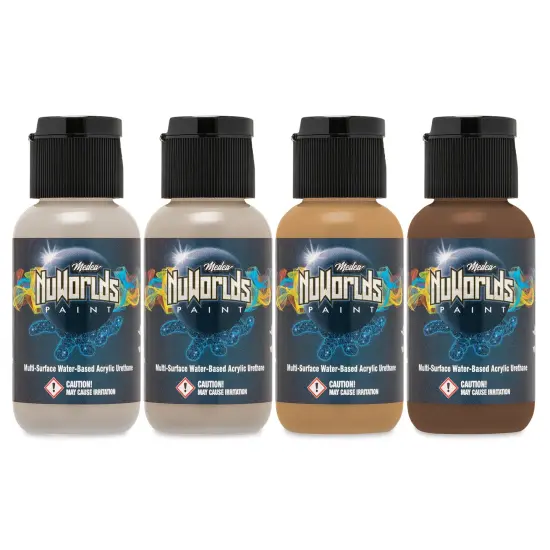 Iwata Medea NuWorlds Airbrush Paints - Epidermis, Set of 4 {1}