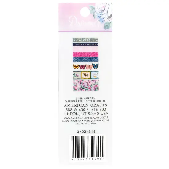 American Crafts Dreamer Washi Tape-8 Pieces {3}