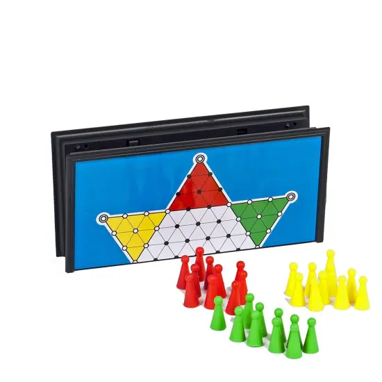 WE Games Magnetic Folding Travel Chinese Checkers Board Game {11}