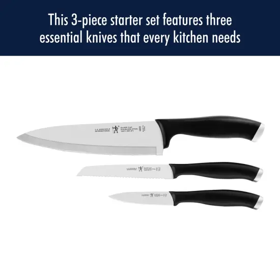 Henckels Silvercap 3-pc Starter Knife Set {3}