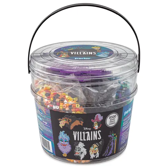 Perler Disney Villains Fused Bead Bucket Kit {1}