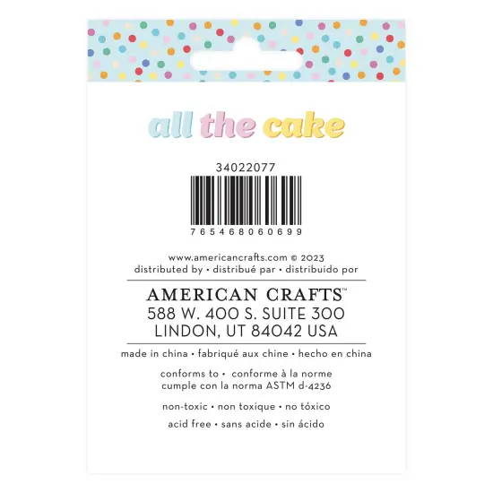 Pebbles All The Cake Ink Pads-4/Pkg {3}