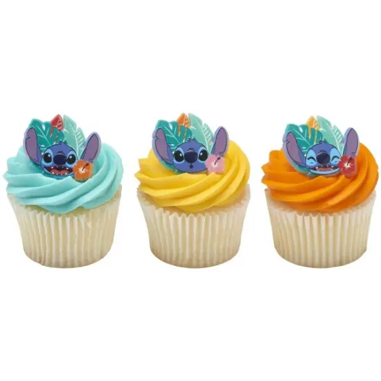 Disney's Stitch 'Ohana Energy Cupcake Rings 24ct {2}