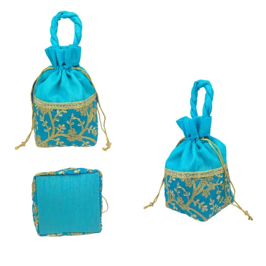 Potli Bags, Eid Gifting, Favor, Indian Muslim Punjabi Wedding Favor, Diwali Gift Bag, Return Favor, Gift, Housewarming, Jewelry Organizer {1}