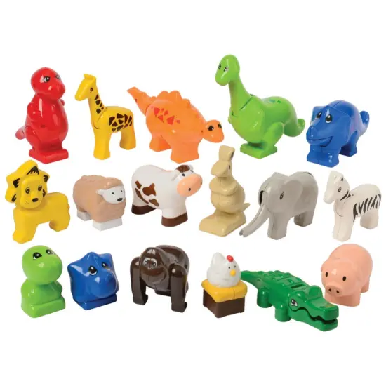 Creative Minds Block Animals Building Set {1}