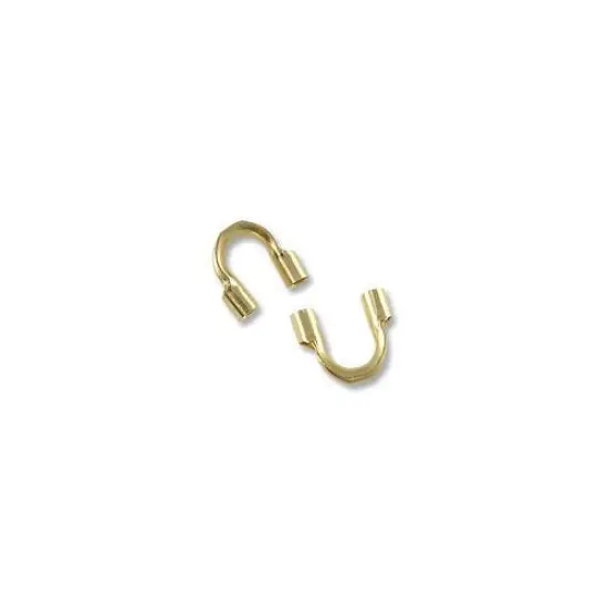 JewelrySupply Gold Filled Wire Protector Guard .045" Hole (Package of 10) {2}