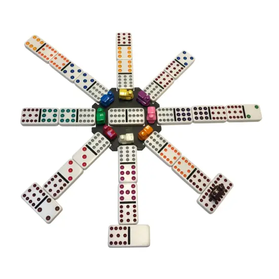 WE Games Mexican Train Dominoes, Double Twelve {2}
