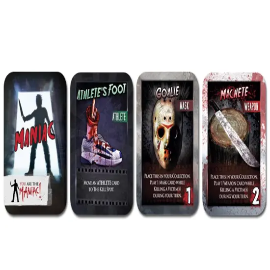 You are The Maniac! The Horror Movie Card Game {3}