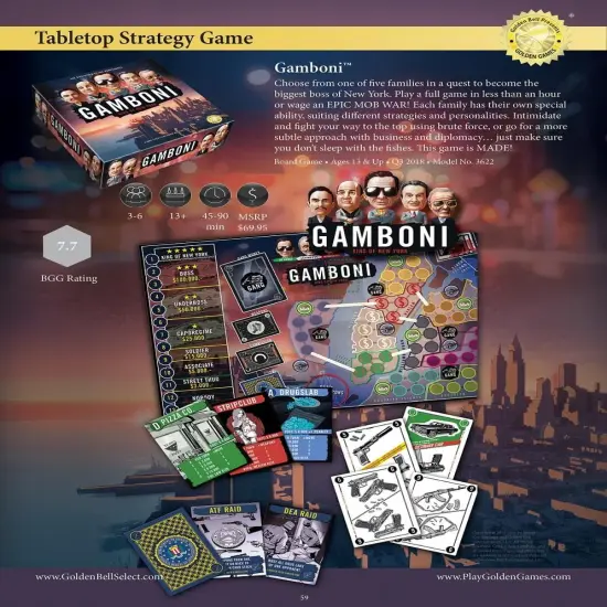 Gamboni: King of New York | The Godfather of all Board Games {3}