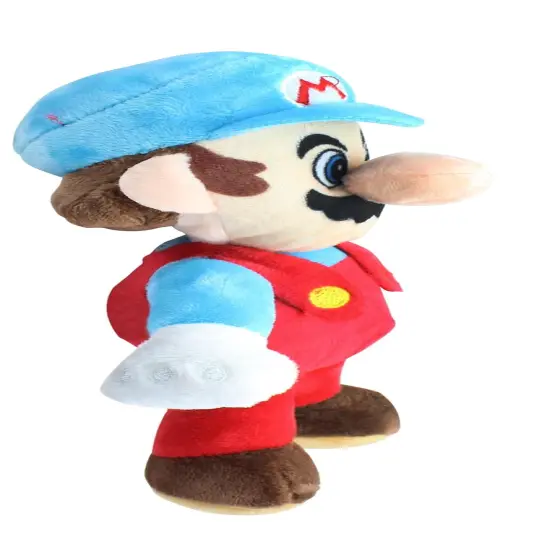 Super Mario 8.5 Inch Character Plush | Ice Mario {3}