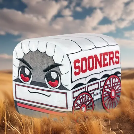 Bleacher Creatures Oklahoma Sooners Wagon 6" Kuricha Plush {4}