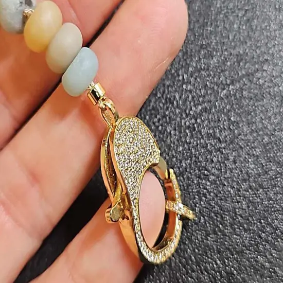 *50* 14K Gold Plated Brass One Touch Crimp Stopper Beads {3}